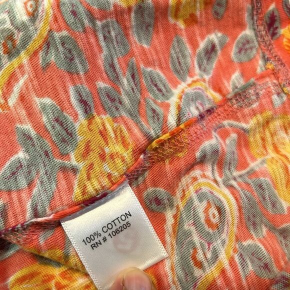 Cino gorgeous Paisley mixed media top nwot size small - Picture 6 of 9
